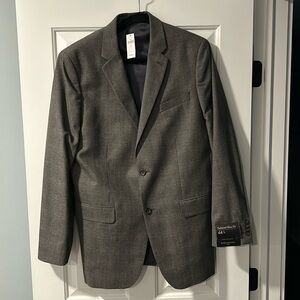 Banana Republic Gray/Charcoal Sport Coat NWT 44L slim fit